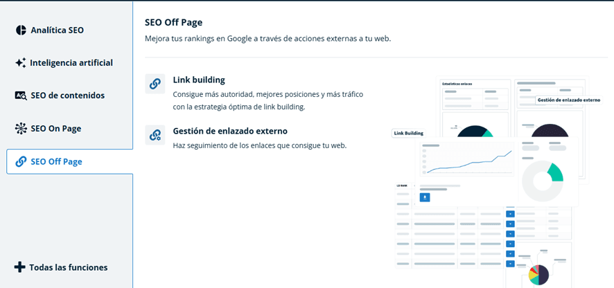 Analítica SEO Dinorank
