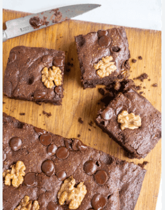 foto e postre delicioso saludable