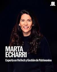 Marta Echarri, experta en finanzas y formadora dentro de la plataforma Offlesson