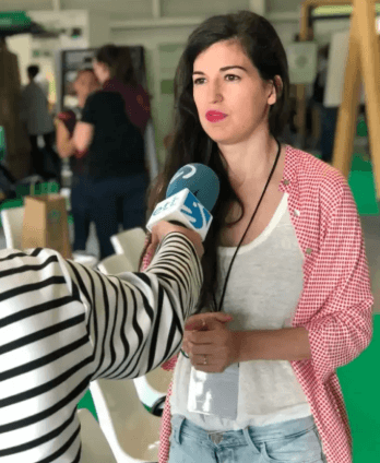 Lucía Gómez creadora del proyecto Cocinando el Cambio