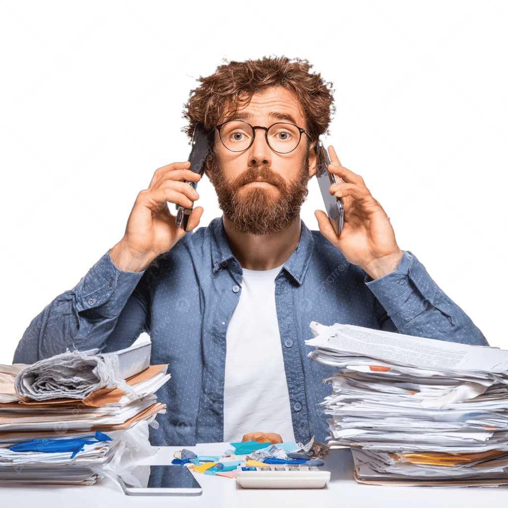 Persona trabajando reflejando la sensación de empezar de cero cada mes