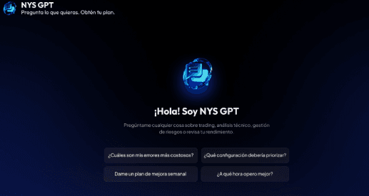 Herramientas de academia y NYS GPT para traders
